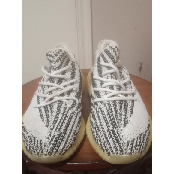 adidas Yeezy Boost 350 V2 Zebra Black White Mens Size 11 main image 13